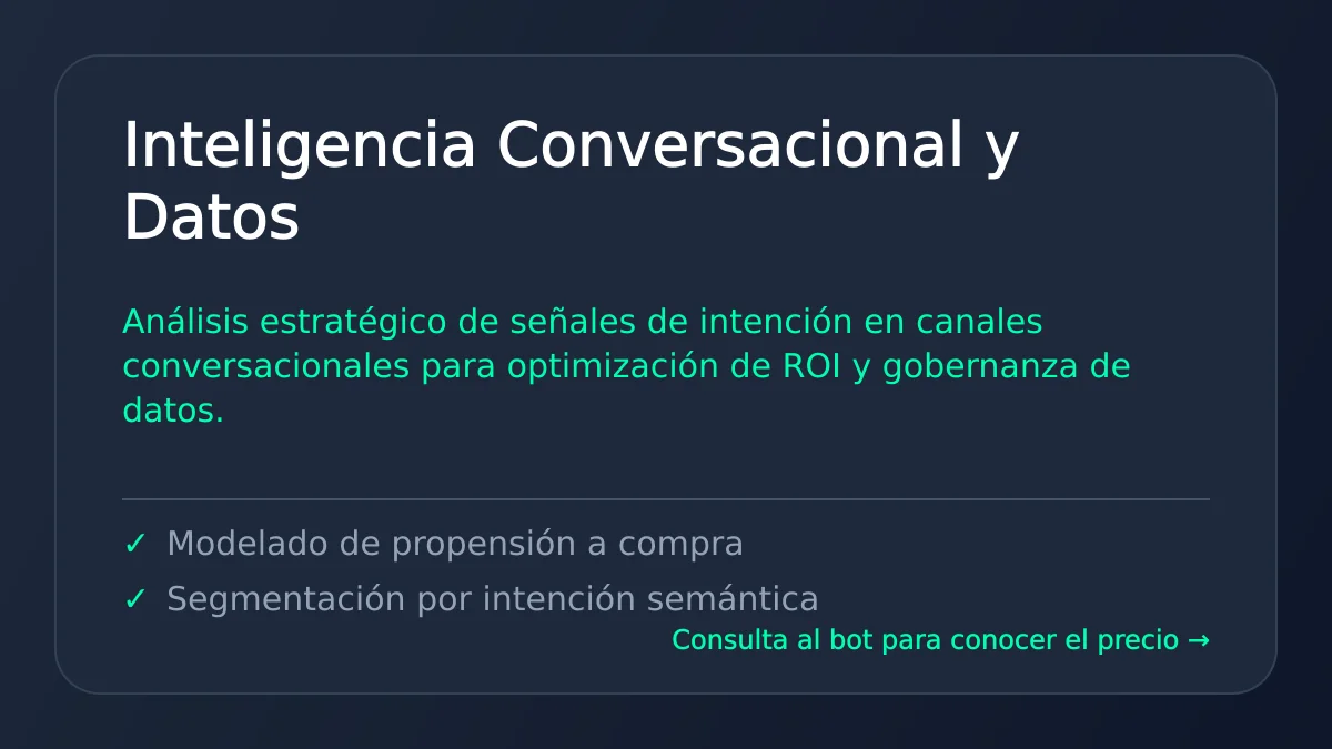 Inteligencia Conversacional y Datos: La Revolución Digital